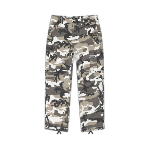 Stussy Ripstop Military Cargo Pant 'Snow Camo'