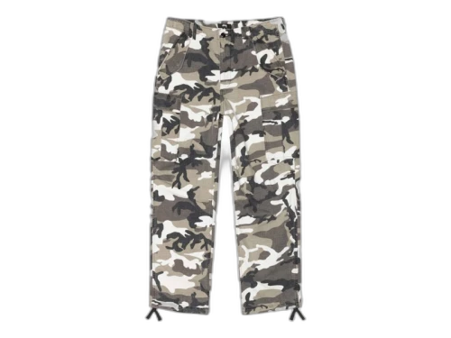 Stussy Ripstop Military Cargo Pant Snow Camo