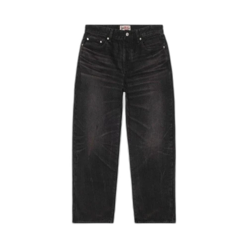 Stussy Big Ol' Jean Vintage Wash Denim Black