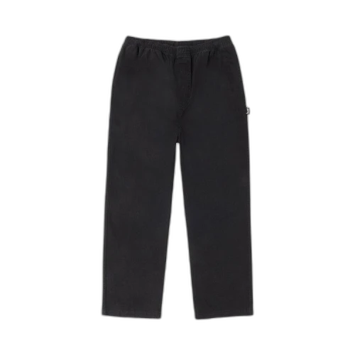 Stussy Beach Pant Cotton Twill 'Black'