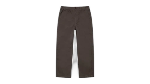 Stussy Chino Wide Leg Trouser Brown