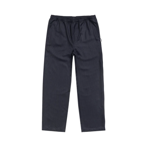 Stussy Striped Wool Beach Pant 'Navy Pinstripe'