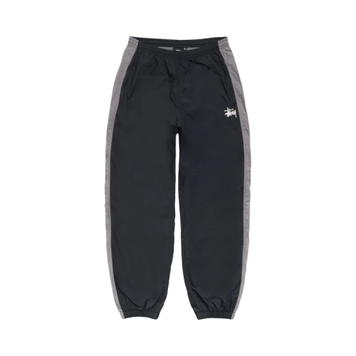 Stussy Side Stripe Track Pant 'Black'