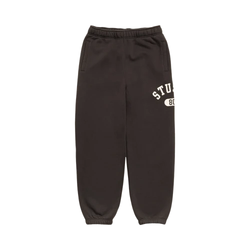 Stussy Varsity Fleece Pant 'Washed Black'