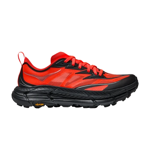 Hoka One One Mafate Speed 4 Lite Neon Flame Black