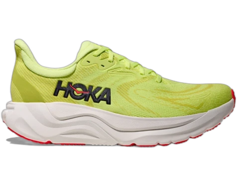 Hoka One One Arahi 8 Neon Yuzu Neon Flame