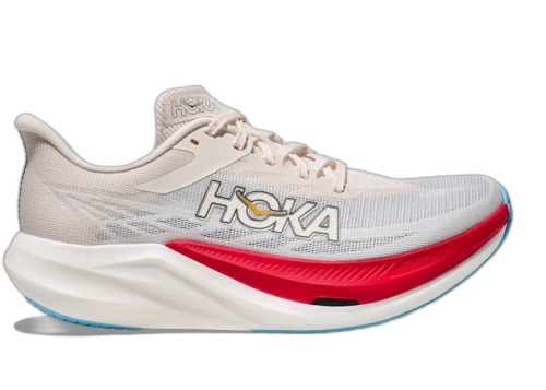 Hoka One One Rocket X 3 Alabaster Frost