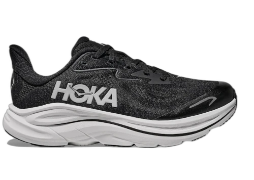 Hoka One One Clifton 10 Black White (GS)