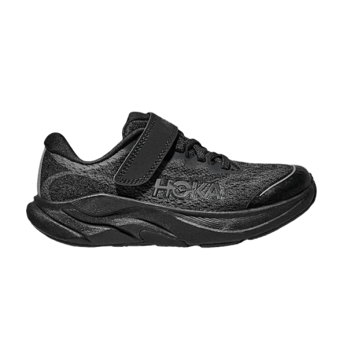 HOKA Rincon 4 Little Kids 'Triple Black'