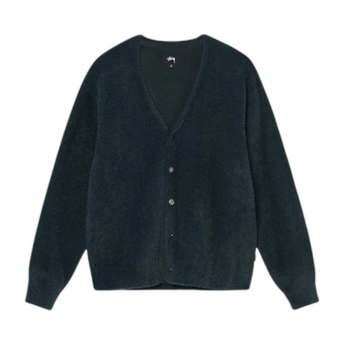 Stussy Shaggy Cardigan 'Dark Green'