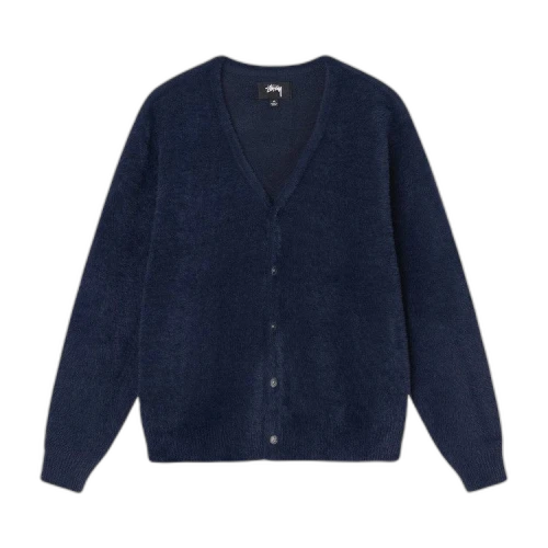 Stussy Shaggy Cardigan 'Navy'