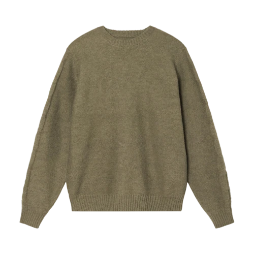 Stussy S Stripe Sweater 'Olive'
