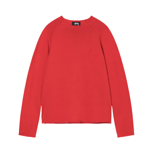 Stussy Exposed Seam Sweater 'Red'