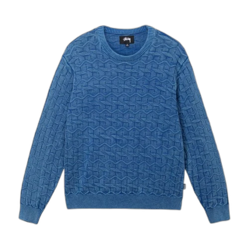 Stussy Strand Sweater Blue