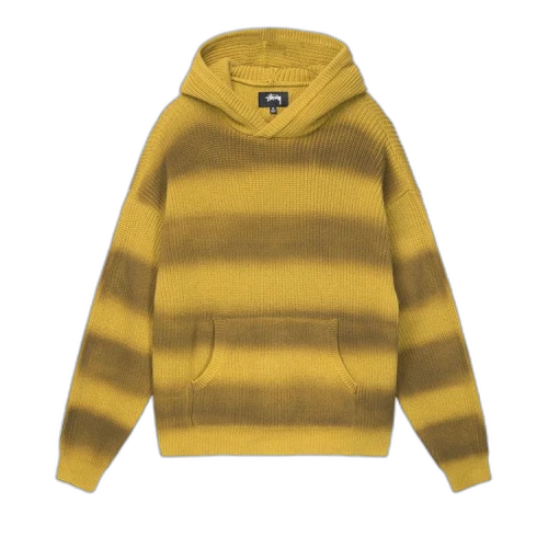 Stussy Spray Dyed Hoodie Tan