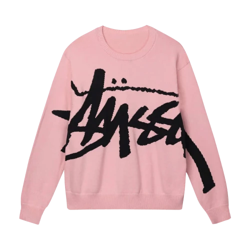 Stussy Stock Sweater 'Pink'