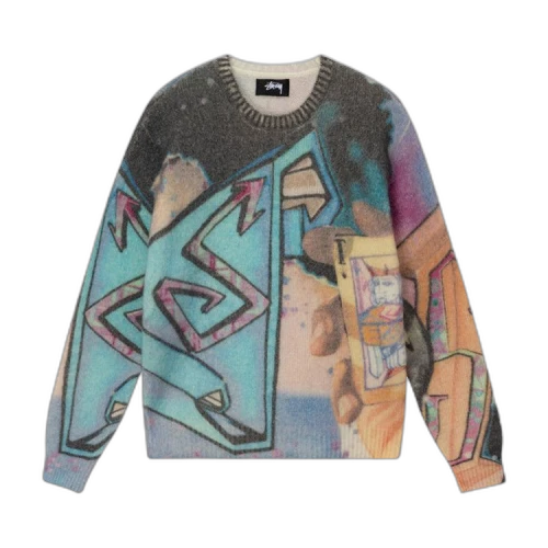 Stussy Goldie Sweater 'Muticolor'