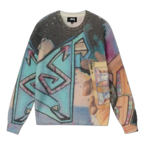 Stussy Goldie Sweater 'Muticolor'