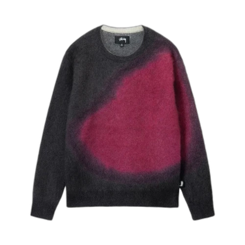 Stussy Brushed Dot Sweater Black
