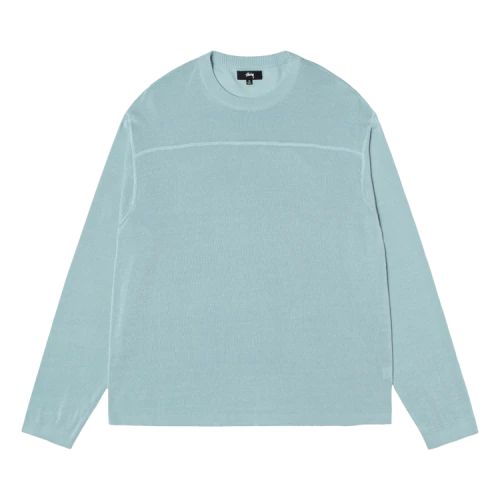 Stussy Lightweight Football Crew 'Light Blue'