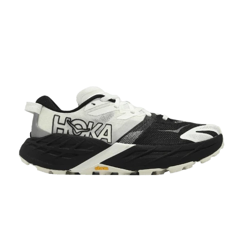 HOKA Speedgoat 7 D Wide 'Black White' (Women's)