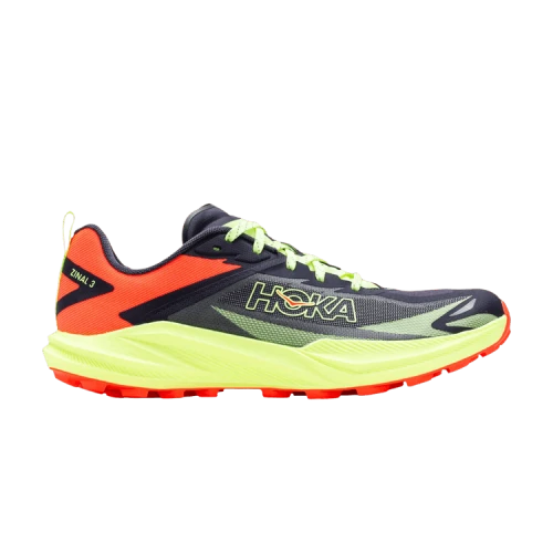 HOKA Zinal 3 'Squid Ink Neon Yuzu'