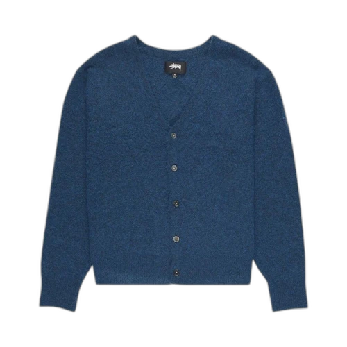 Stussy Brushed Cardigan 'Blue'