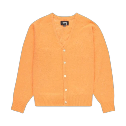 Stussy Brushed Cardigan Peach