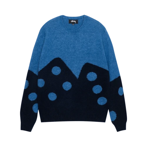 Stussy Dice Fuzzy Crew 'Blue'
