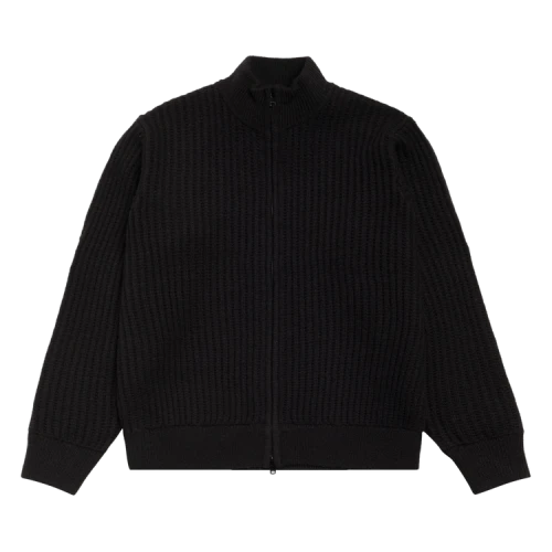 Stussy Patch Zip Sweater 'Black'