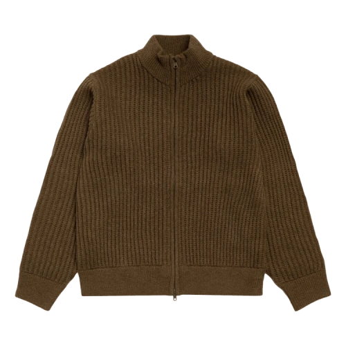 Stussy Patch Zip Sweater 'Green'