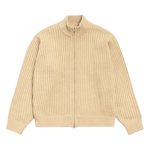 Stussy Patch Zip Sweater 'Sand'