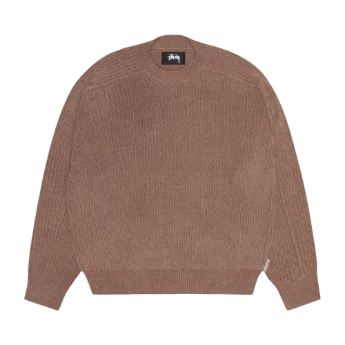 Stussy Exposed Seam Crew 'Brown'