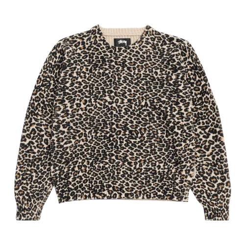 Stussy Sweater 'Leopard'
