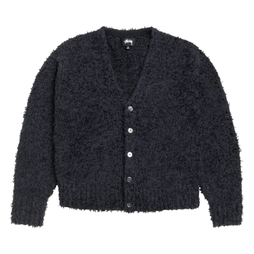 Stussy Textured Cardigan 'Black'