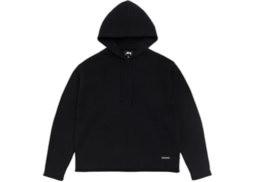 Stussy Beach Hooded Sweater Black
