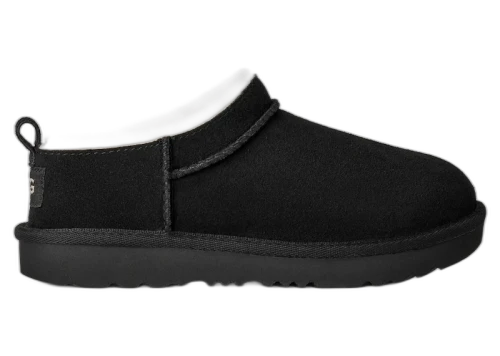 UGG Classic Micro Slipper Black (Kids)