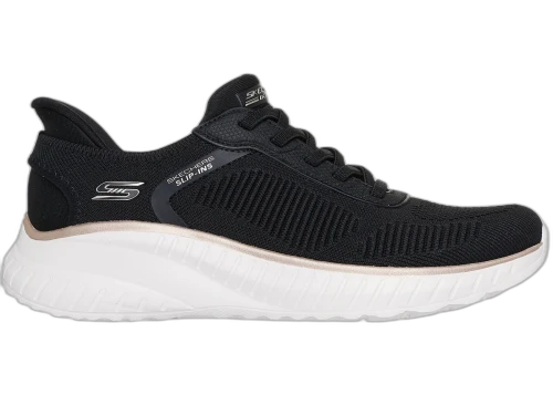 Skechers Slip-ins BOBS Sport Squad Chaos Black Gold (Women's)