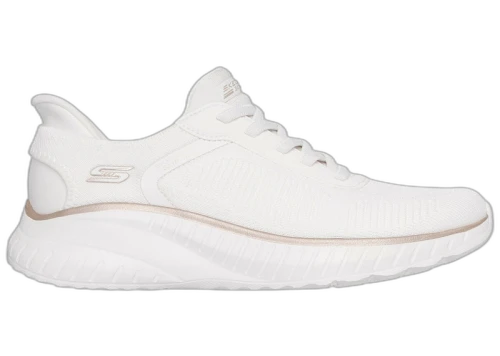 Skechers Slip-ins BOBS Sport Squad Chaos White Gold (Women's)
