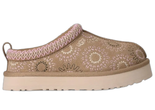 UGG Tazz Sun Stitch Slipper Mustard Seed (Kids)