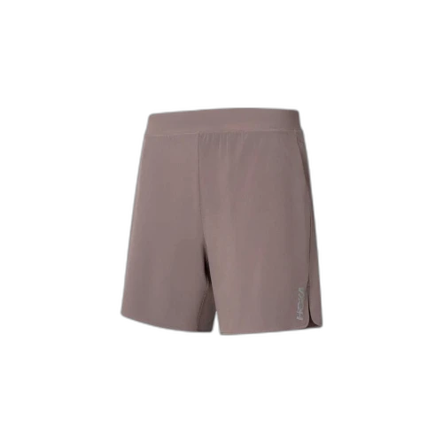 HOKA ONE ONE Running Shorts Unisex Mountain Stone Gray