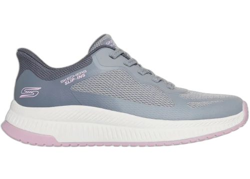 Skechers Slip-ins BOBS Squad 4 Staple Look Grey Multi (Women's)