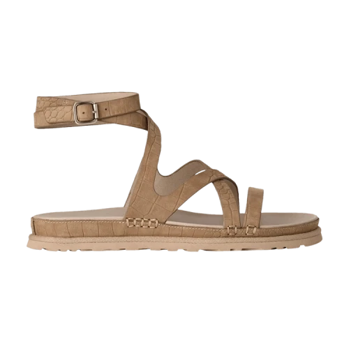 UGG GoldenGaze Embossed Ankle Wrap 'Mustard Seed' (Women's)