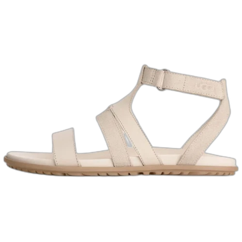 UGG Solivan Cow Leather Roman Sandals Women's White