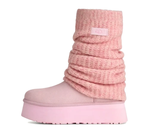 UGG® Classic Mini Dipper Legwarmer Boot 'Ribbon Candy' (W)