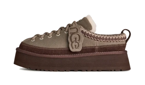 UGG Heritage Lace-Up Slipper 'Dried Oregano' (W)