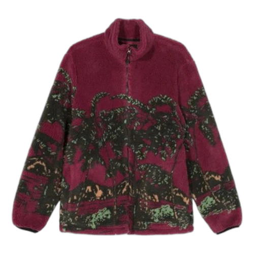 Stussy Jacquard Stand Collar Jacket
