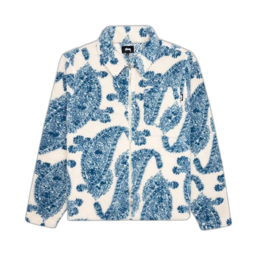 Stussy Big Paisley Full Zip Sherpa 'Natural'