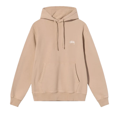 Stussy Stock Logo Hood 'Beige'