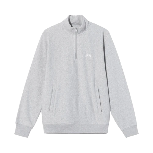 Stussy Stock Logo Mock 'Grey Heather'